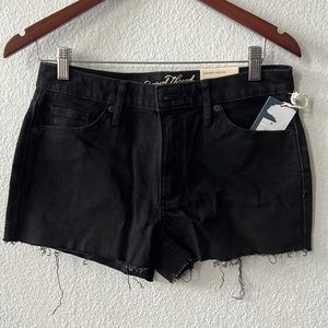 NWT - New With Tags - Universal Thread - Black High Waisted Shortie Shorts-Size8